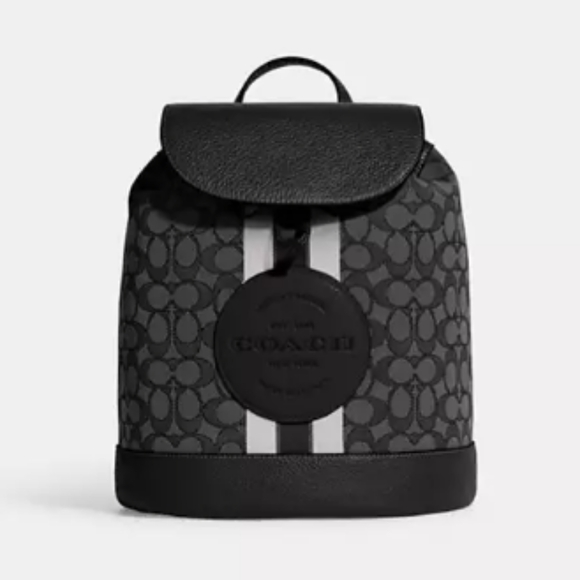 Coach Dempsey Drawstring Backpack in Signature Jaquard + Gift Box Nwt ❤️ - Picture 9 of 9